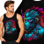 TANK TOP ZWIERZĘTA  BAD MONKEY